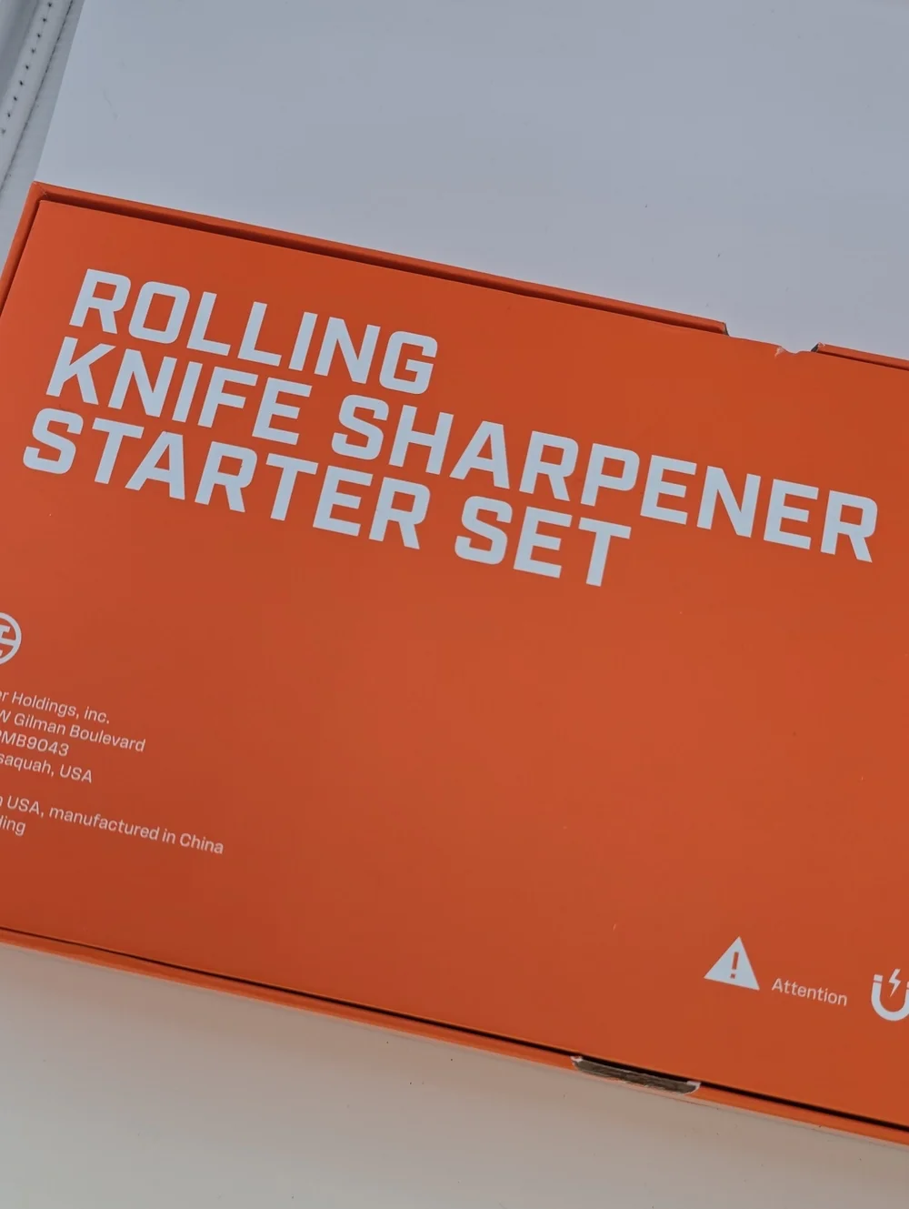 Tumbler Rolling Knife Sharpener Starter Set